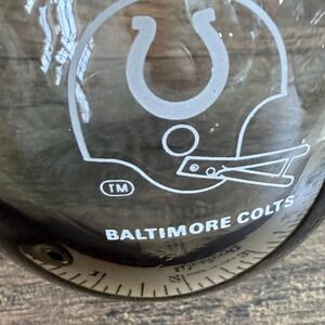 NFL Baltimore Colts Rocks Glasses Smoky Grey